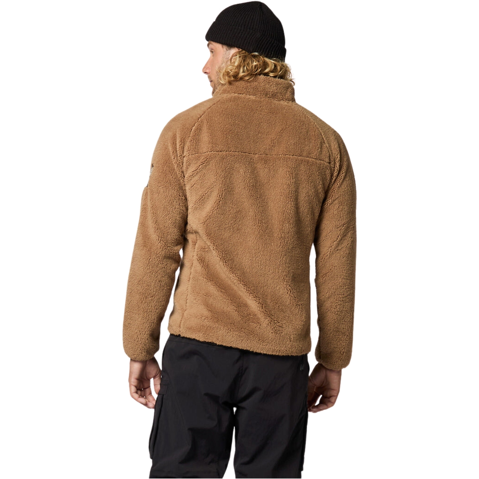 2026 Mystic Mens Dark Tech Series Teddy Zip Thru Fleece 35104.23 - Slate Brown